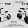2-in-1 Kids Push&Bike PB040