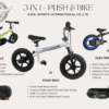 3-in-1 Kids e-Bike PB040e